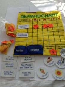 Reward chart to encourage positive behaviour