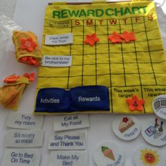 Reward chart to encourage positive behaviour