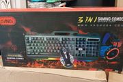 Keyboard Mouse Headphones  Set