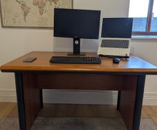 Large Solid Office Desk