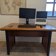 Large Solid Office Desk