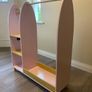 wooden dress up rack with lights Image 5