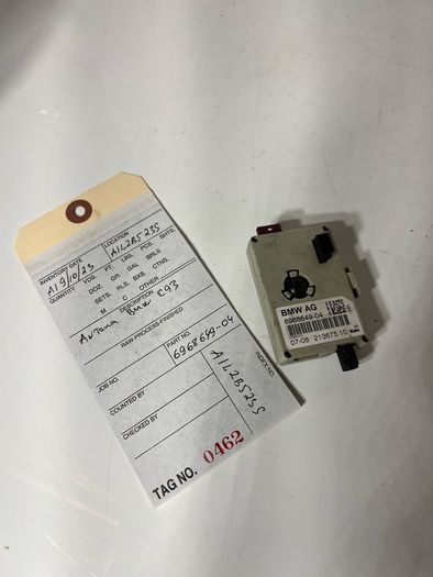 Bmw 3 Series E93 Cabriolet 07-13 Antenna Amplifier AM/FMSide OEM 6968649-04 a1l2b523s