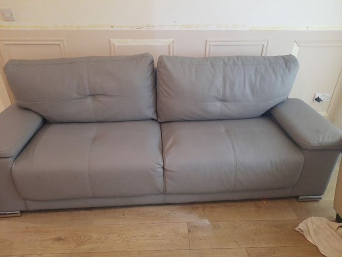 leather sofa