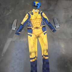 Marvel Wolverine Kids Fancy Dress Costume Set with Mask and Claw