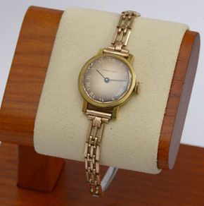 Vintage Gold Hamilton Ladies Mechanical Watch