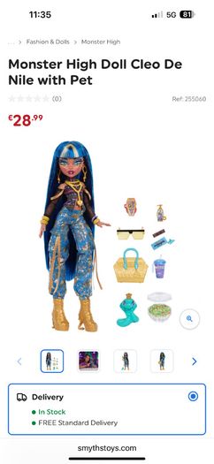 Monster high house with 5 dolls and all accessories