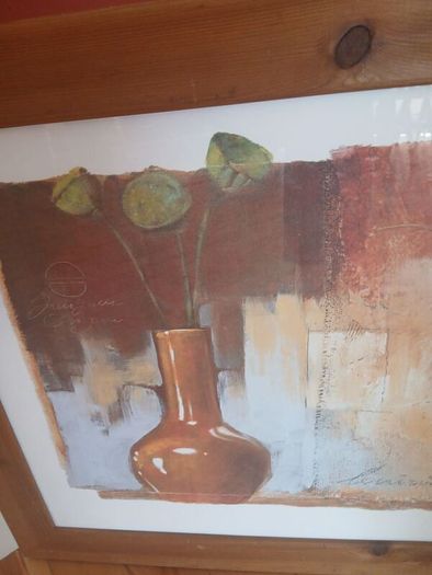 Vintage Earth-Tone Still Life Framed Art Print