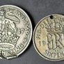 Great Britain Silver 6 pence 1939, Shilling 1947 Image 3