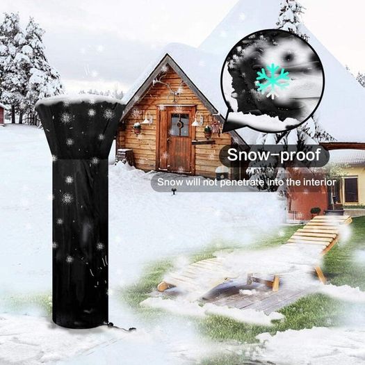 Waterproof Patio Heater Cover 226 x 85 x 48cm