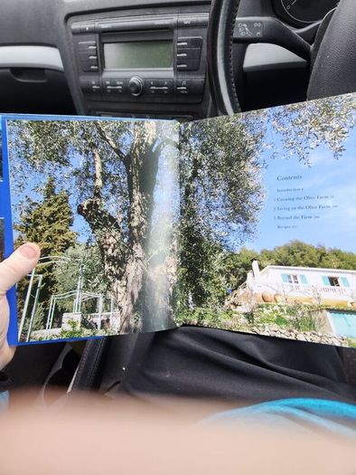 The Illustrated Olive Farm.by Carol Drinkwater. First Edition Hardback With Dustjacket In Good Condition. 38
