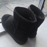 Black Faux Fur Lined Boots Size UK 6 / EU 39 Image 4