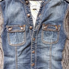 Denim "Sicko19" Dress. Size 8