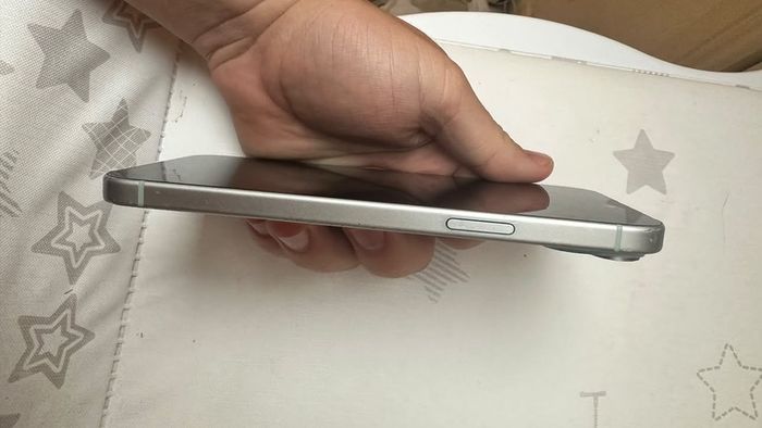 White iPhone 15 plus