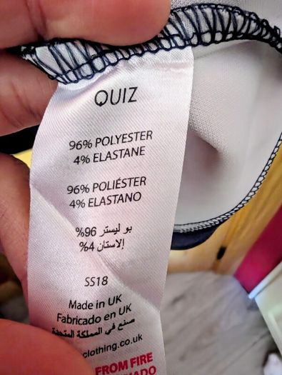 Floral print QUIZ Dress size 14 uk