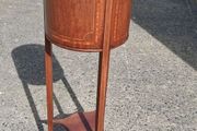 Sheraton Revival Mahogany Jardinere With Satinwood Inlay