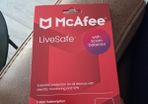McAfee Live Safe Anti virus UNOPENED