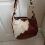 Cow hide handmade bag Image 3
