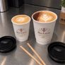 50 pack Eco-Friendly Compostable Coffee Cups Kit Image 4