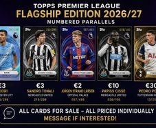 Topps Premier League Flagship Edition 2026/27 Numbered Parallels