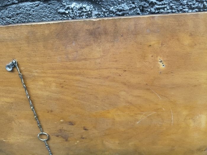 Vintage Bevelled mirror on chain