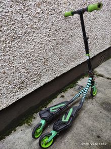 X-Rider Scissor Scooter Green