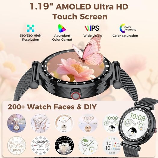 Matast S86 Smartwatch for Women, Fitness Tracker with Call Answering/Making function