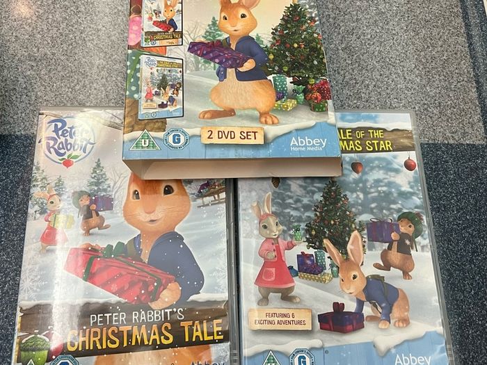 Peter Rabbit Christmas tales 2 DVD set