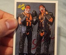 WWF Demolition Smash Signed Card - WWE NM