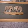 Limited edition 3D "Lets Shake On It" Elephant picture by Simon Harris Image 3