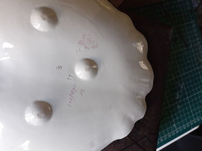 anticque serving  plate