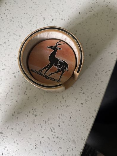 African coaster set