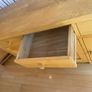 Solid oak side table Image 5
