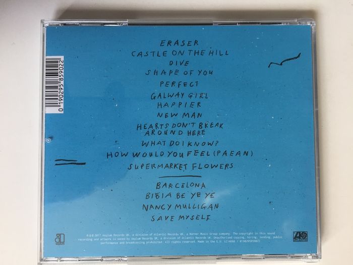 Ed Sheeran [2017] (Divide) [Deluxe Edition] (CD Album)