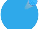 Floating Round PE Solar Pool Film 455 cm Blue