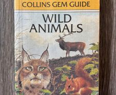 Vintage Wild Animal Reference Small Pocket Size Book