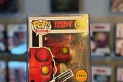 Ron Perlman Signed Hellboy Funko POP! #01 Chase With Horns Autograph