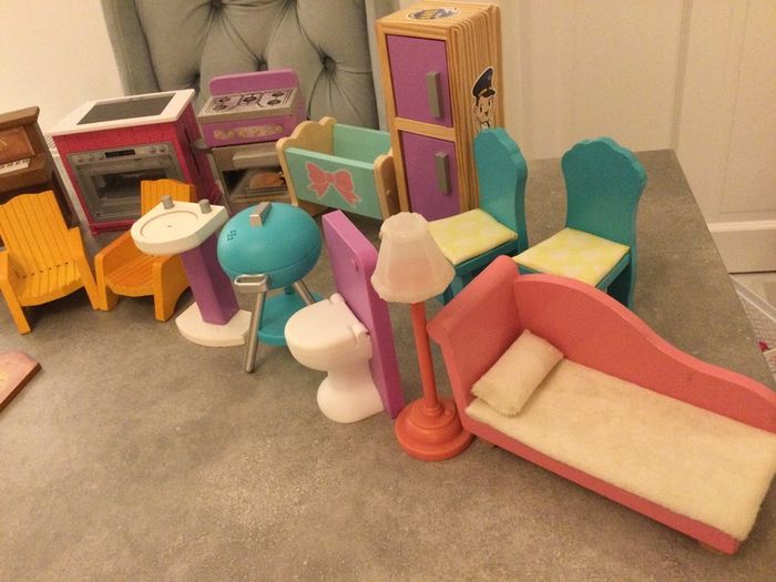 Barbie doll house furniture
