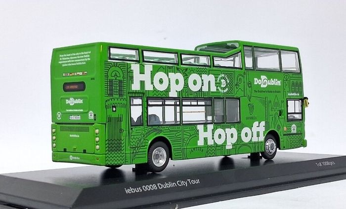 Open-Top Dublin CIty Tour Bus, Free Poat