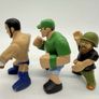 wwe Rumblers Cm punk,John Cena & Horn swoggle action figures Image 3