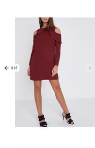 Red River island cold shoulder dress