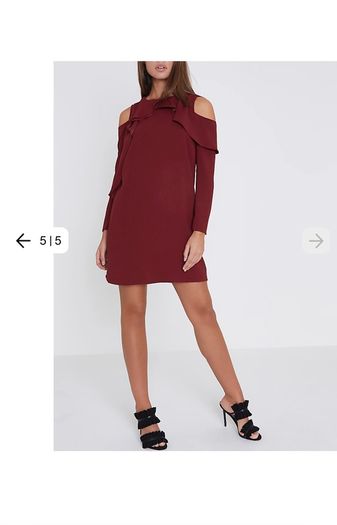 Red River island cold shoulder dress