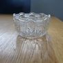 Vintage Etched Glass Bowl for Sale Image 4