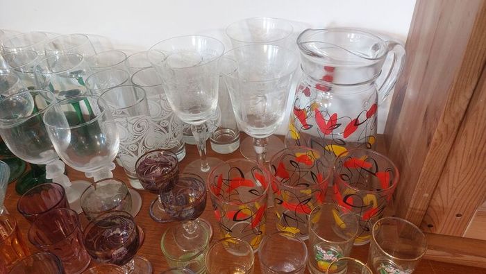 Fair Warning! Contents of my Glassware Cabinet are Being Photographed and Will be For Sale Shortly!!