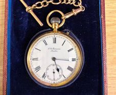 J.W. Benson pocket watch