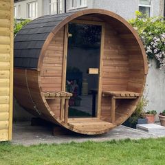 Barrel sauna