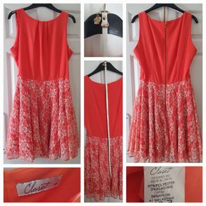 Peachy Orange Closet Dress 12