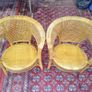 Vintage Ratan Tub Chairs Image 7