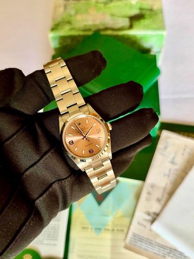 Rolex Air King pink 34mm