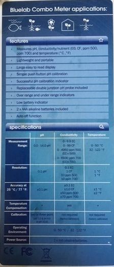 Bluelab Combo Meter